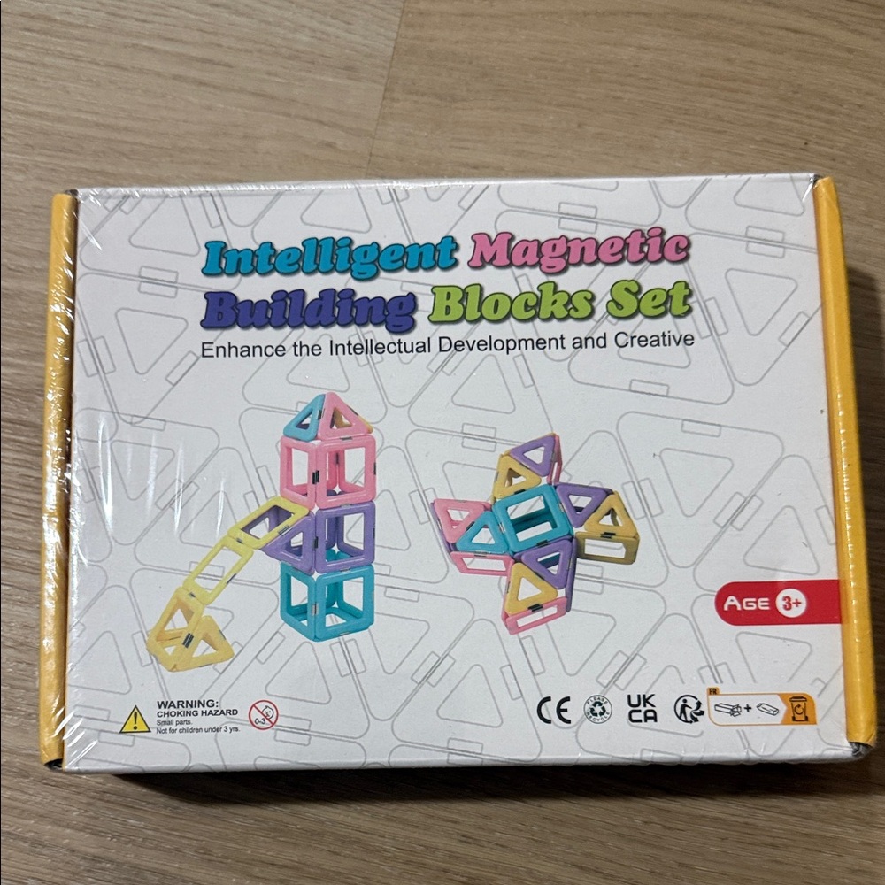Intelligent Magnetic Building Blocks Set - Multicolor